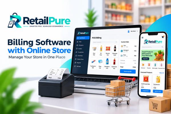 Billing Software with Online Store: Manage Your Store in One Place